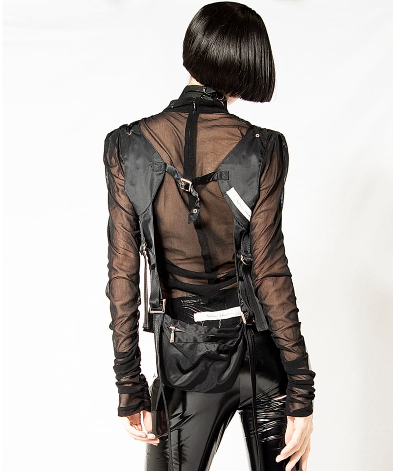 alice auaa ホルターベスト aliceauaa スカート付きデザインのホルターネックベスト ATELIER BOZ