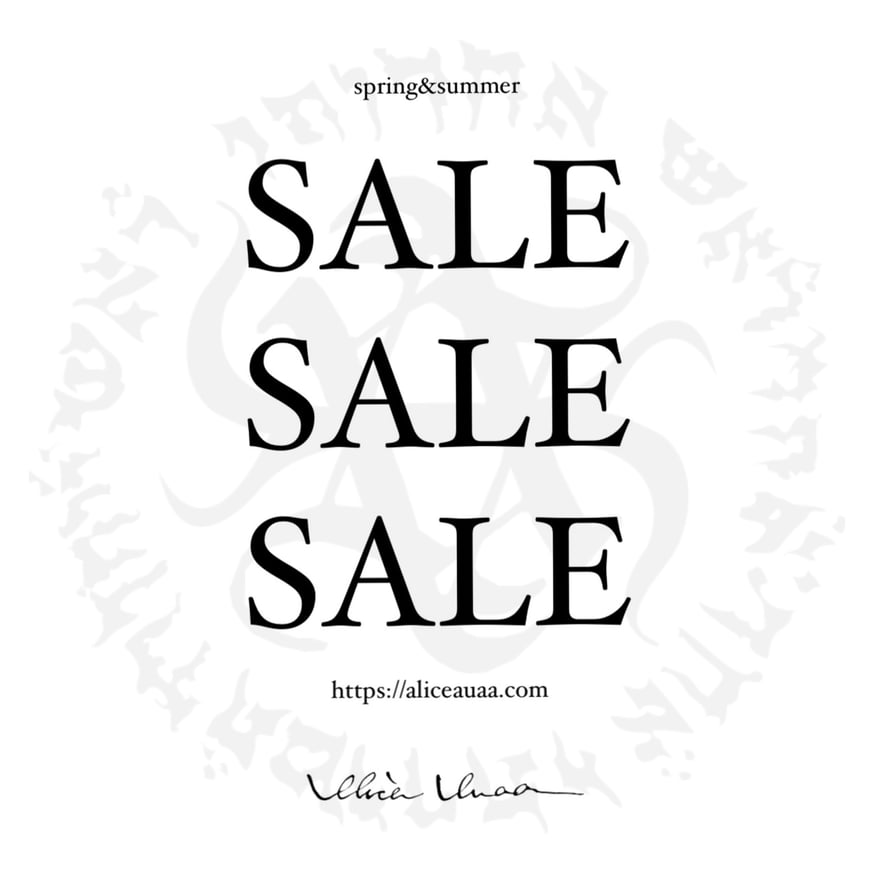 NEWS | alice auaa WEB SHOP