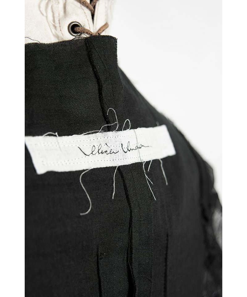 alice auaa セーラーガーゼシャツ ネクタイ付き au60-06op02-01/unisex:BK | alice auaa WEB SHOP