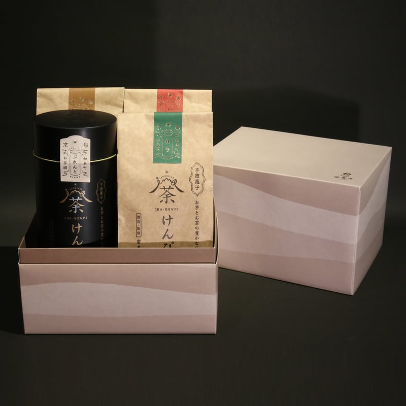 荼けんぴ 4つ詰合せ 《ぶれんど・抹茶・和紅茶・ほうじ茶》 | 蜜香屋