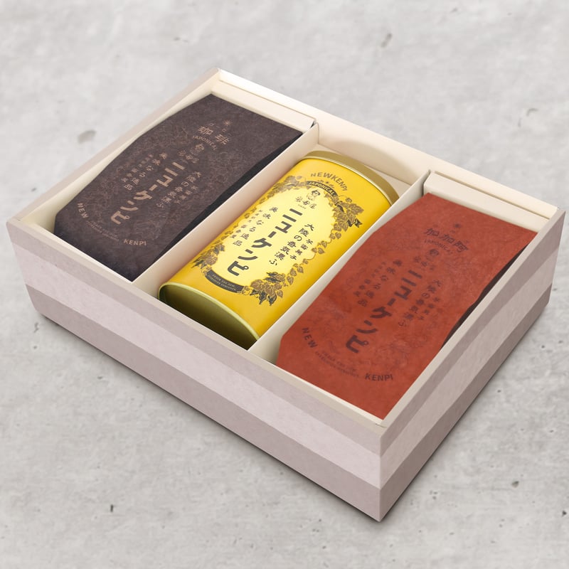 ニューケンピ 3つ詰合せ《ハイカラ・コーヒー・カカオ》 | 蜜香