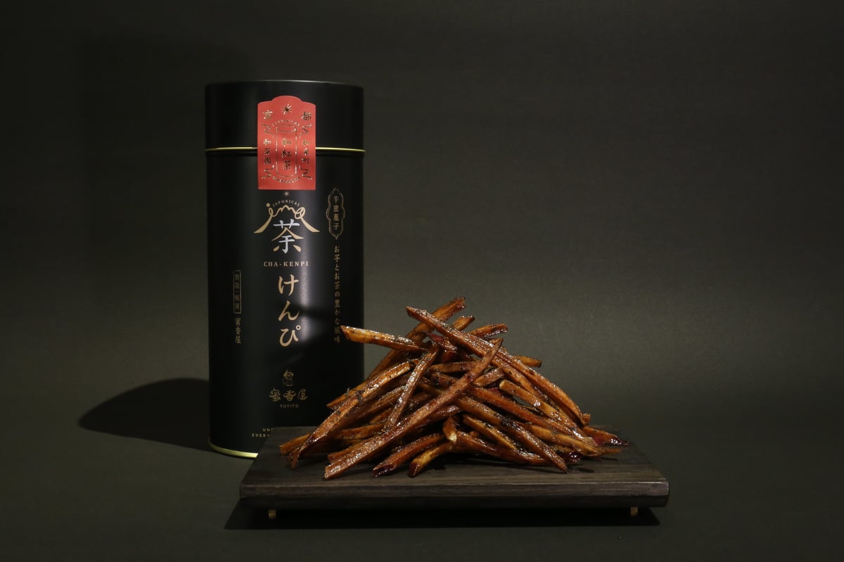 荼けんぴ 缶入り《和紅茶》 | 蜜香屋（みっこうや）