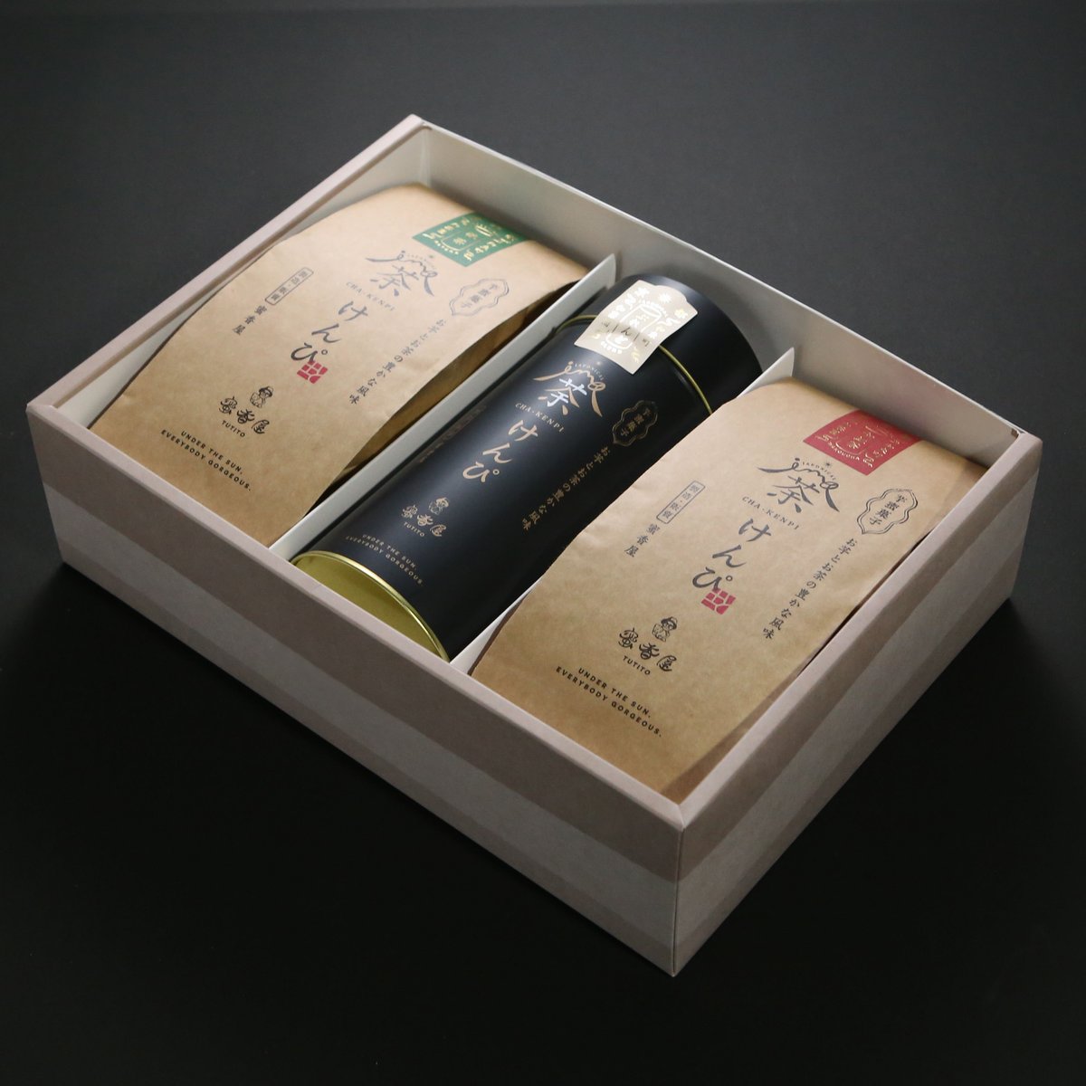 荼けんぴ 3つ詰合せ 《ぶれんど・抹茶・和紅茶》 | 蜜香屋（みっこうや）