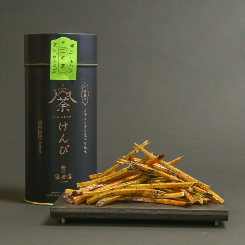 荼けんぴ 缶入り《煎茶》 | 蜜香屋（みっこうや）