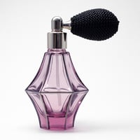 日本製　ルームフレグランス用スプレー容器としてもオススメ！香水移し替えに便利なノズル＆ジョーゴ付　 Hiromichiバルブアトマイザー 桔梗 アメジスト