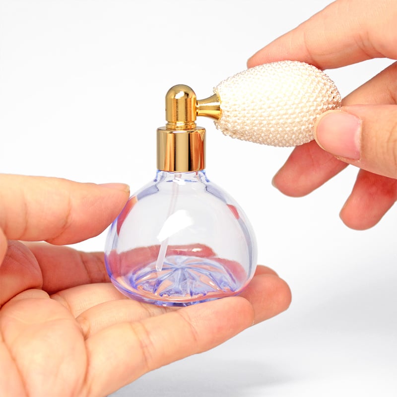 日本製 Hiromichi バルブアトマイザー バブル ブルーGB 香水移し替えに