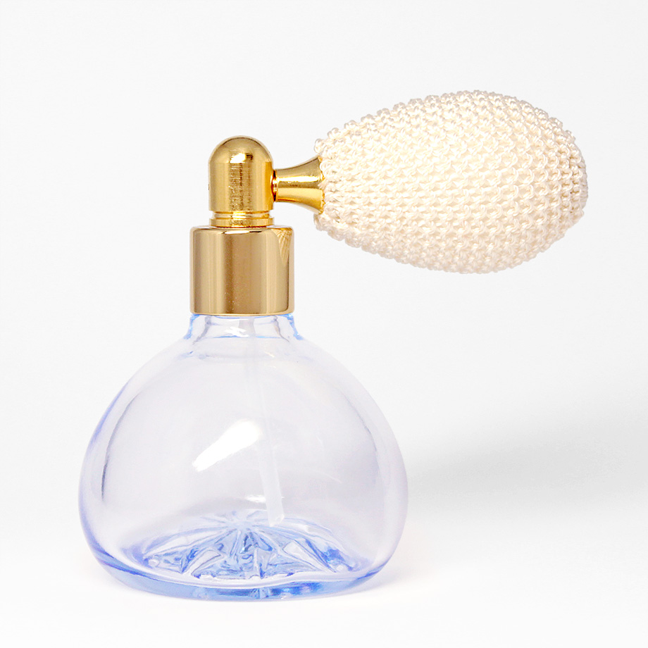 日本製 Hiromichi バルブアトマイザー バブル ブルーGB 香水移し替えに