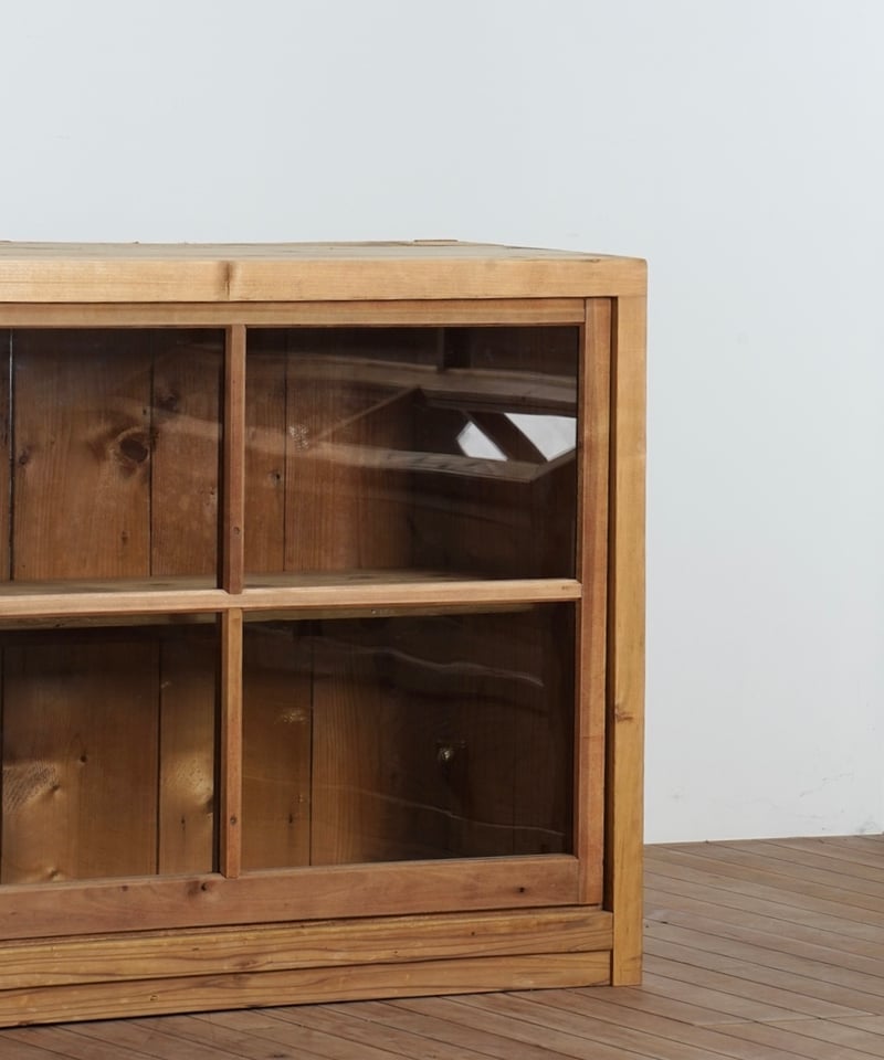 ガラス戸棚・2段 | 鯨オーケストラ