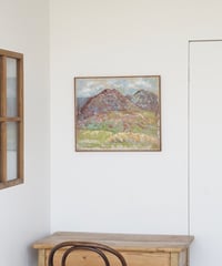 絵画 / 山にひらく春の情景