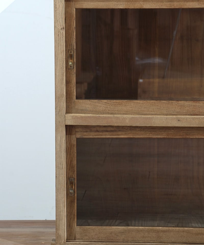 アンティーク ガラス棚 重ねのガラス棚 | 鯨オーケストラ