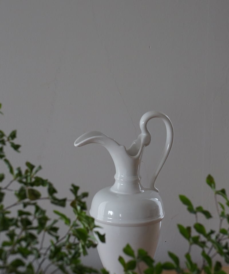 Création Pierre Paradis 白磁ピシェ | 鯨オーケストラ