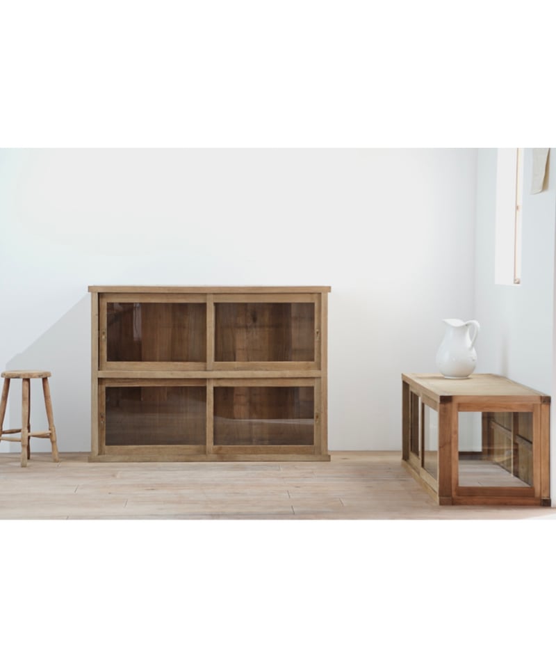 重ねのガラス棚 | 鯨オーケストラ