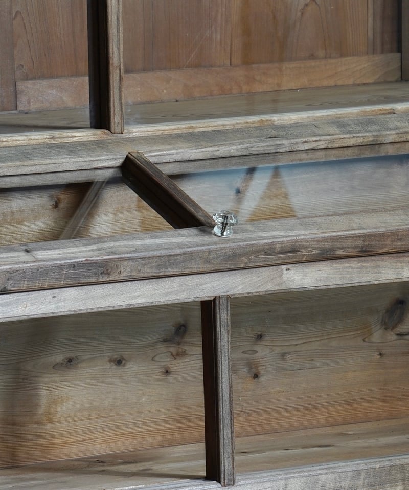 【詳細確認用ページ】　DOUGUYA ショーケース ガラス アンティーク 什器 ケーキ屋さん向けガラスショーケースW600ジェリーショーケース＠大阪