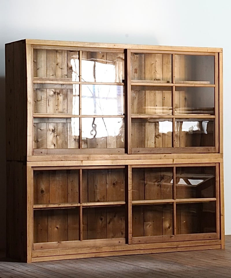 ガラス戸棚・3段 | 鯨オーケストラ