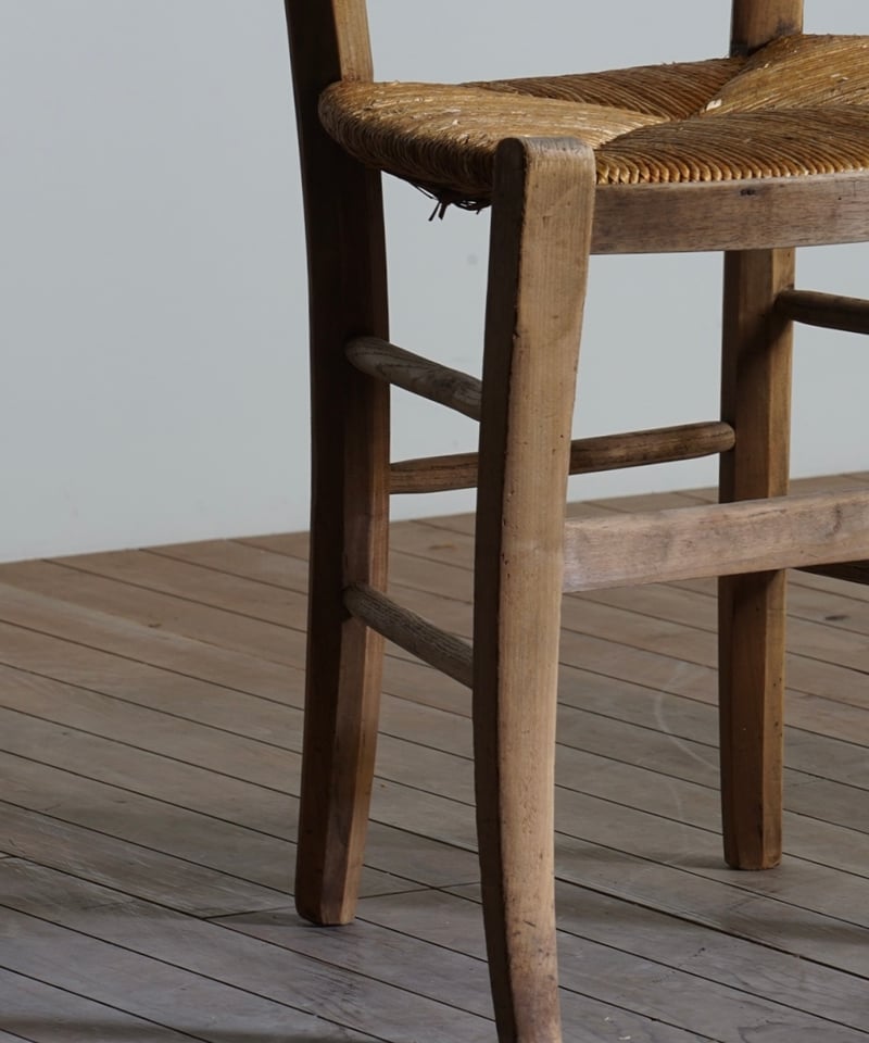 アンティーク ラッシュ スツール 縄編み チェア 椅子2個セット　ますみ アンティーク ラッシュ スツール 縄編み チェア 椅子2個セット
