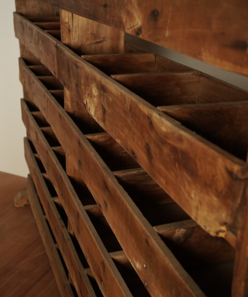 フランスアンティーク 木製シェルフ | 鯨オーケストラ