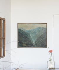 山景の絵画 / いつもの部屋に山景を
