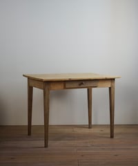 【送料込み】フランスアンティーク　パイン材　デスク　引き出し　ナチュラル フランスアンティーク デスク | 鯨オーケストラ