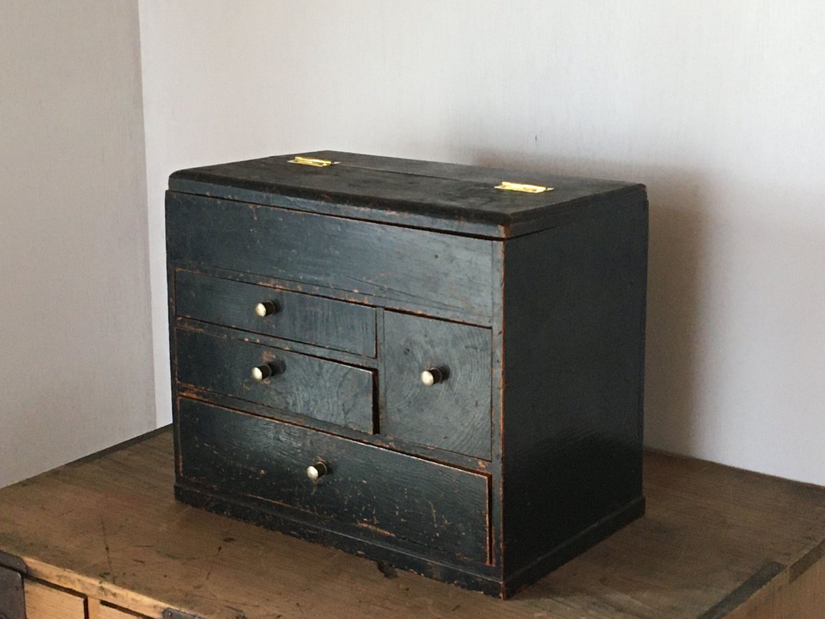 引き出し付き裁縫箱 | antiques étude 引き出し付き裁縫箱 | antiques étude