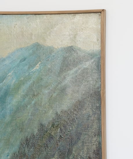 山景の絵画 / いつもの部屋に山景を
