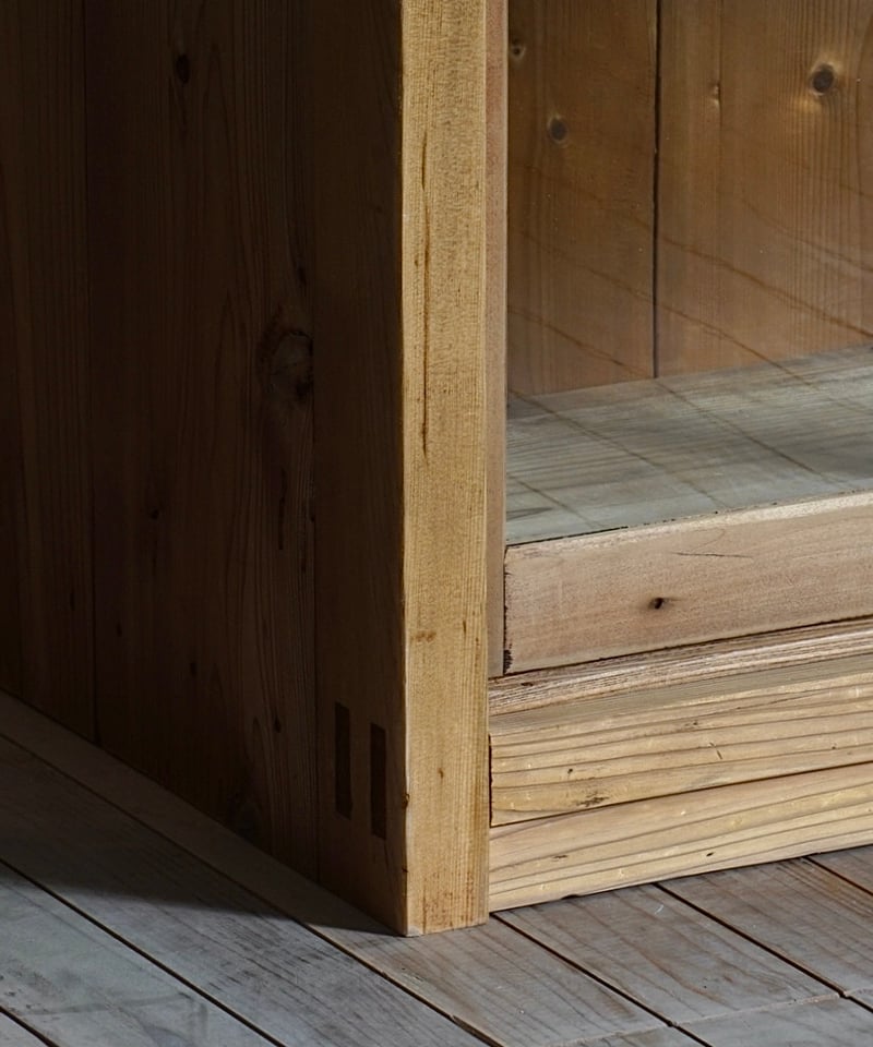 ガラス戸棚・2段 | 鯨オーケストラ