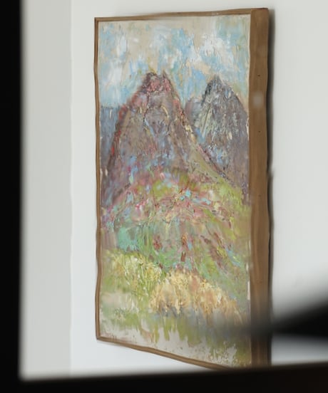 絵画 / 山にひらく春の情景