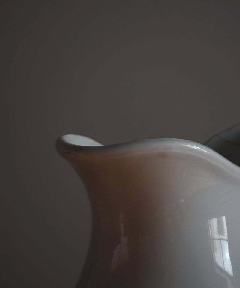 19世紀末サルグミンヌ　儚く美的な白ピシェ 希少 美品 サルグミンヌ PARISIA ピシェ フランスアンティーク