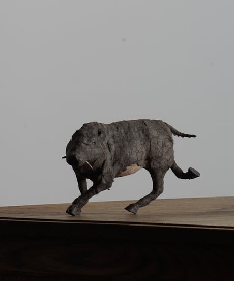 猪のオブジェ