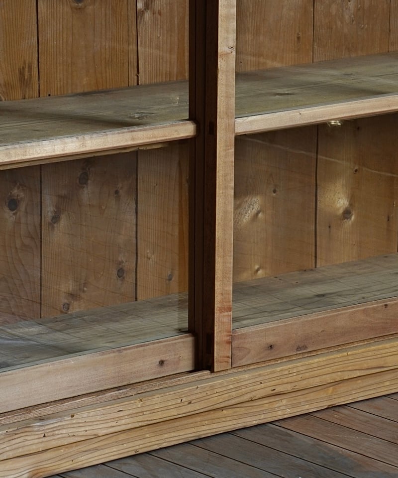 ガラス戸棚・2段 | 鯨オーケストラ