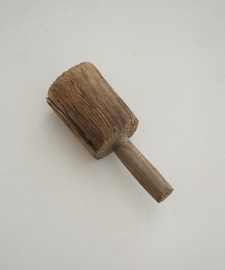 藁打ち木槌