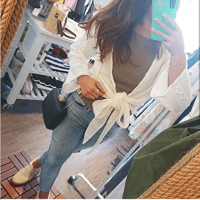 ☆HAPPY PRICE☆ Leona(レオナ)/バックオープンニット