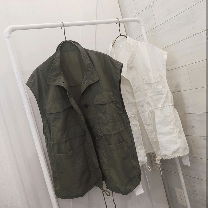 my_ MILITARY GILLET ナイロンベスト