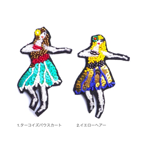 Dance! Laulea（ダンス！ラウレア） | ビーズブローチ