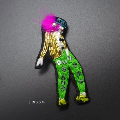 Michael  Jackson | ビーズブローチ