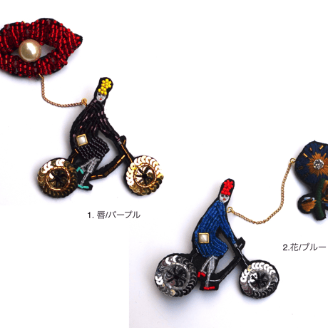 & cycle(アンドサイクル)  | ビーズブローチ