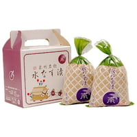 【１２】お土産用水なすの浅漬(ぬか漬) 2個包装入り　<※お届け日指定不可>出荷までに1ケ月前後お時間がかかりますのでご了承ください。