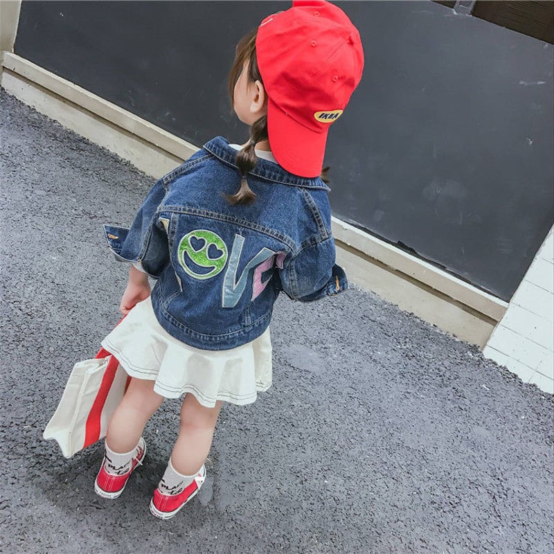 希少　フォトデザイン　デニムジャケット sail】オーバーサイズデニムジャケット 小さいサイズ 通販