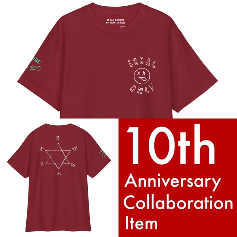 ビリー ヴィジュアル系　Tシャツ ZETA DIVISION 4TH ANNIVERSARY TEE & 4TH ANNIVERSARY POP UP