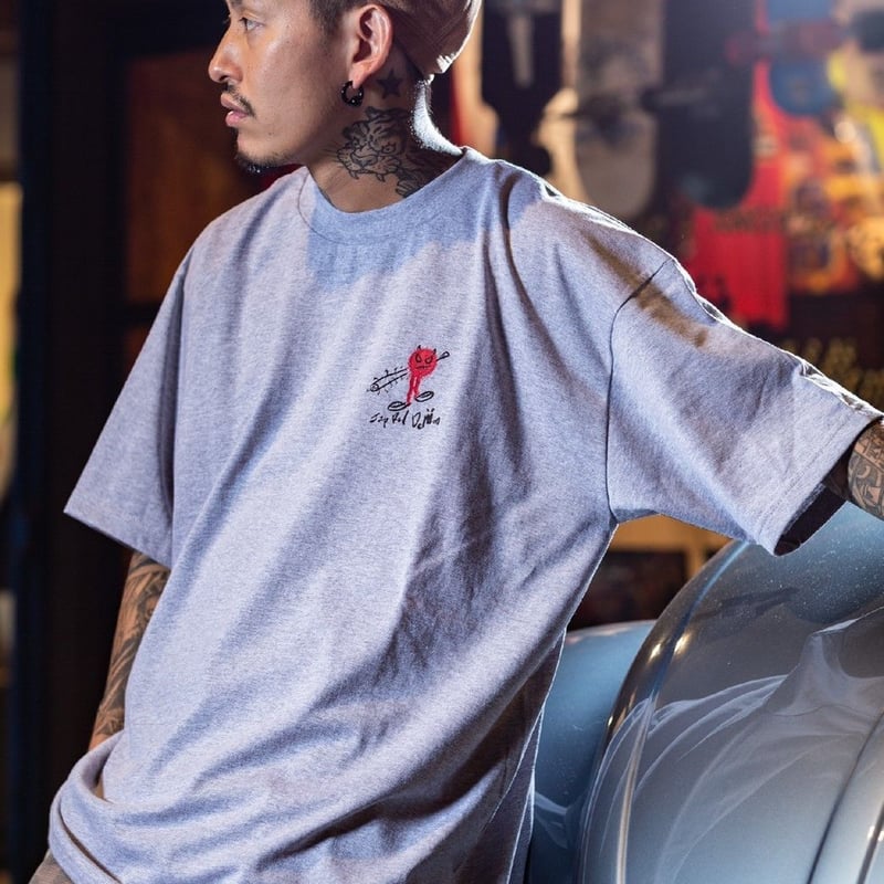 red jap Demon 六星Tシャツ(RV042) | Rockstar Village