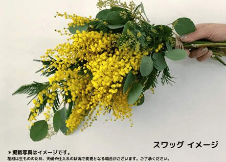 【西麻布】Workshop：ミモザのリース【 2023年2月4日（土）】