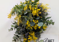 限定】ミモザのスワッグ B （全長約50cm） | Glanet collection