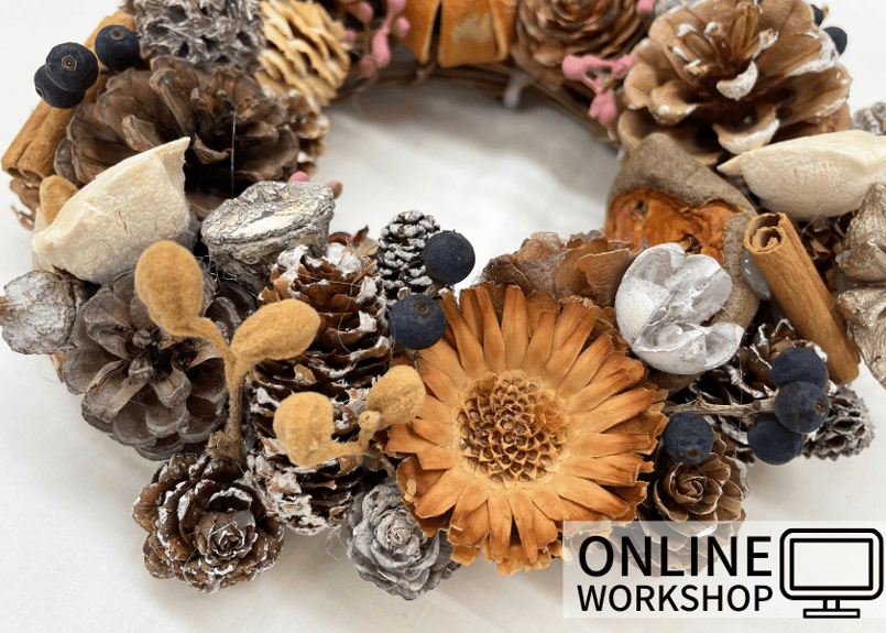 オンライン】Workshop：木の実リース【 2021年10月30日 (土)】 | Glan