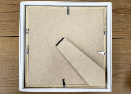 ドライフラワーのフォトフレーム Yellow (22cm×22cm)