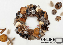 【オンライン】Workshop：木の実リース【 2021年10月30日 (土)】