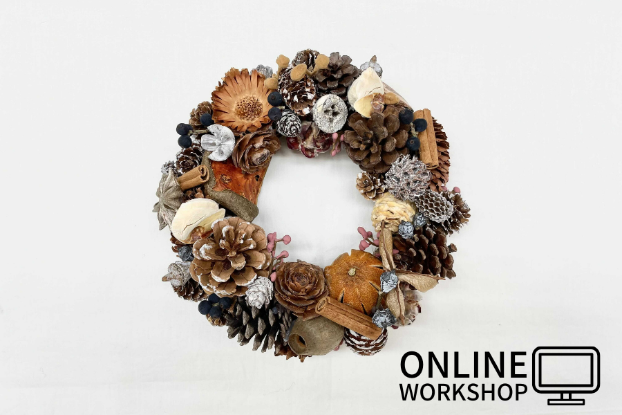 オンライン】Workshop：木の実リース【 2021年10月30日 (土)】 | Glan