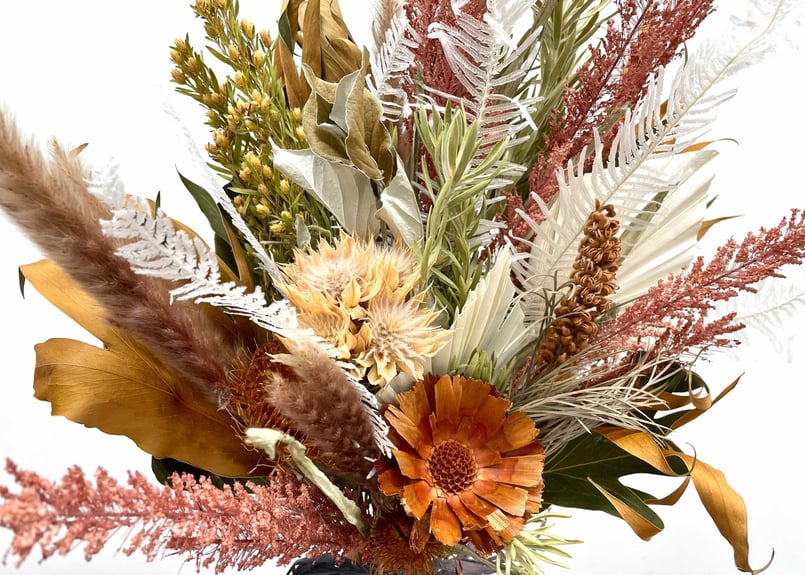 秋❁ベージュ　ドライフラワースワッグ 2c8f432746c1e62d7a6026ab8fe7ba