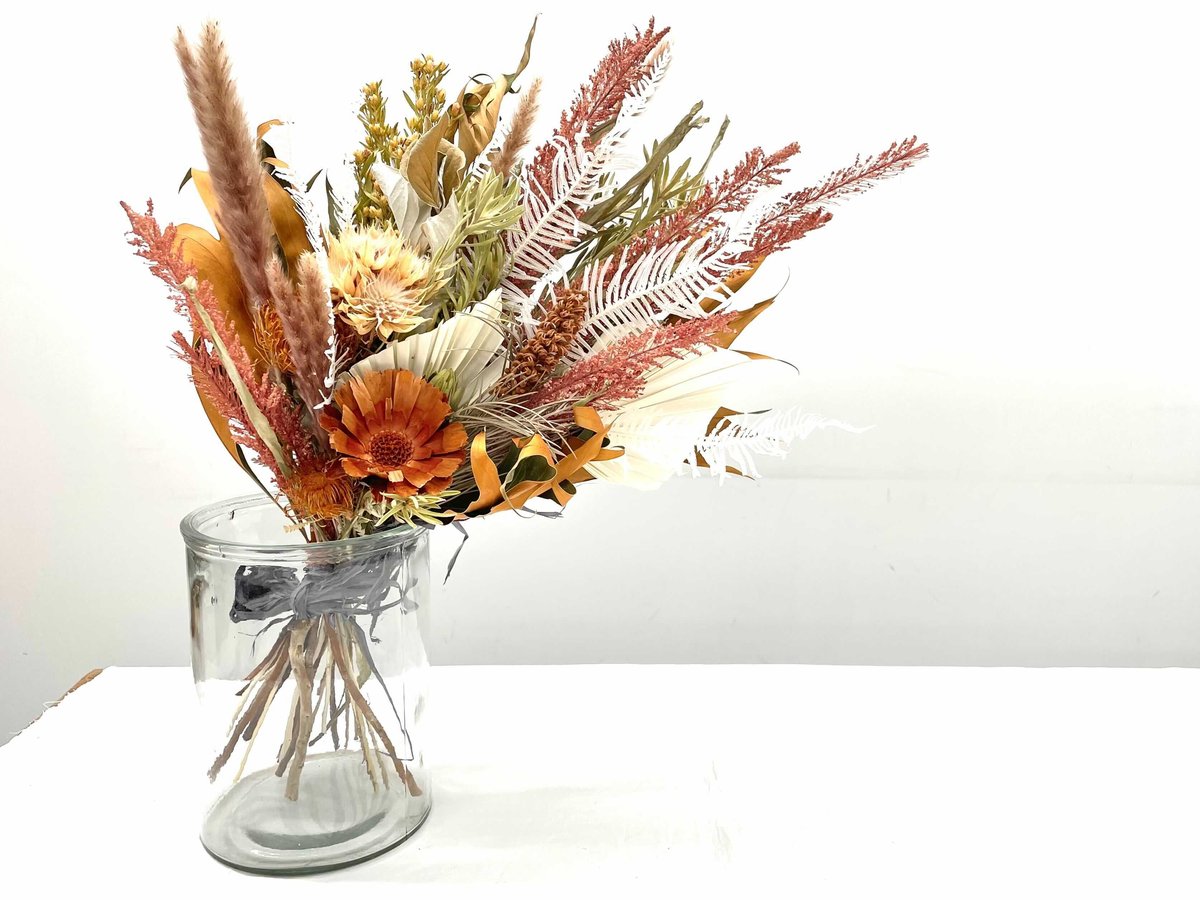 秋❁ベージュ　ドライフラワースワッグ 秋❁ベージュ ドライフラワースワッグ 2e4c69e74e136ef21fb4cb677ccbed