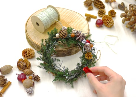 リースキット Trad Xmas