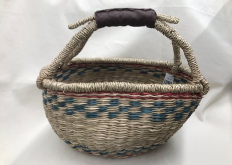 【Basket】インテリアバスケット(オルテガ風)