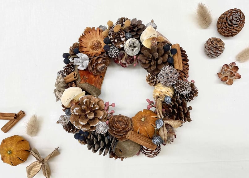 西麻布】Workshop：木の実リース【 2021年10月30日 (土)】 | Glanet